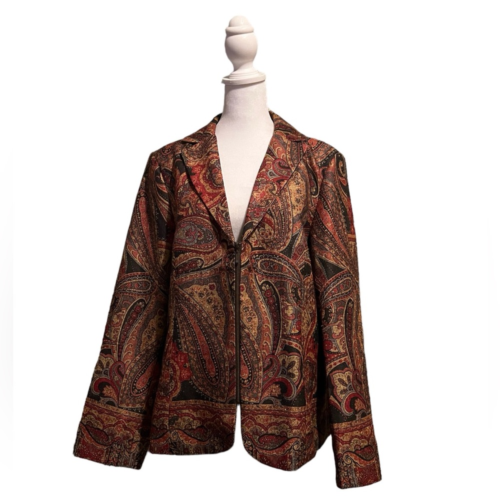 Appleseed’s Paisley Blazer